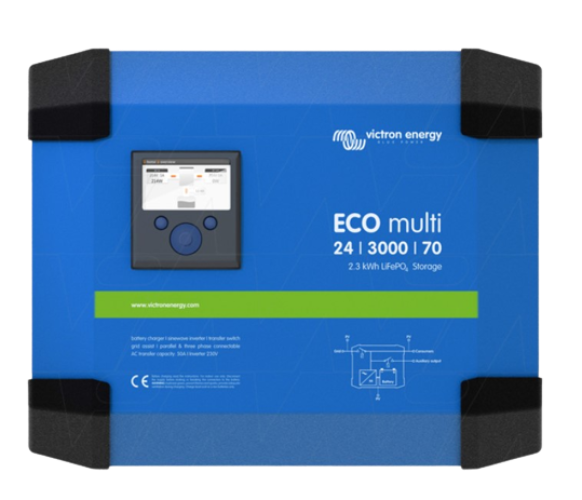 Victron ECOmulti Home Battery Storage Charger 24V 2.3kWh EMP243020200