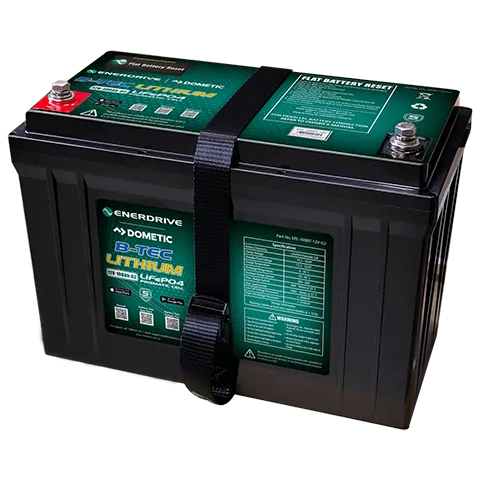Enerdrive B-TEC 12V 100Ah LiFePO4 G2 Lithium Battery (EPL-100BT-12V-G2)