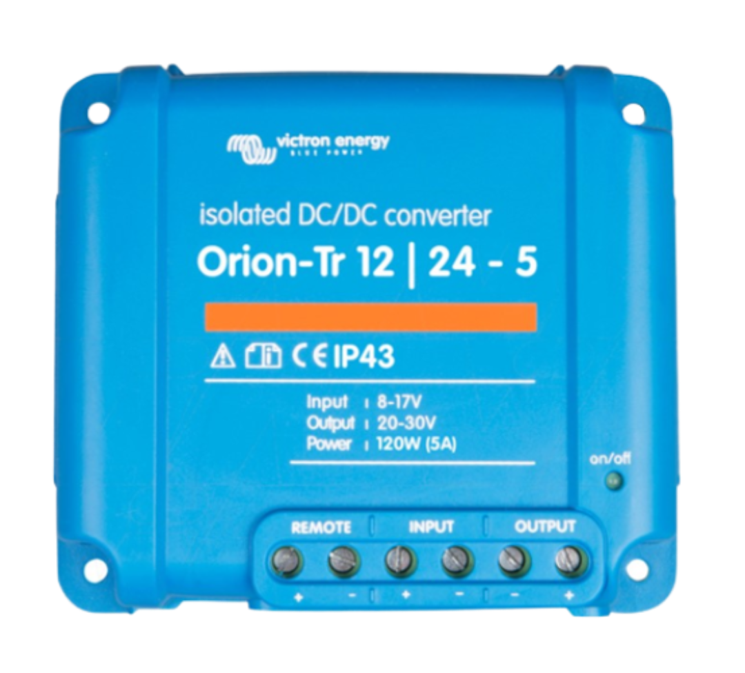 Victron Orion-TR 12/24-5A 120W Isolated DC-DC Converter ORI122410110