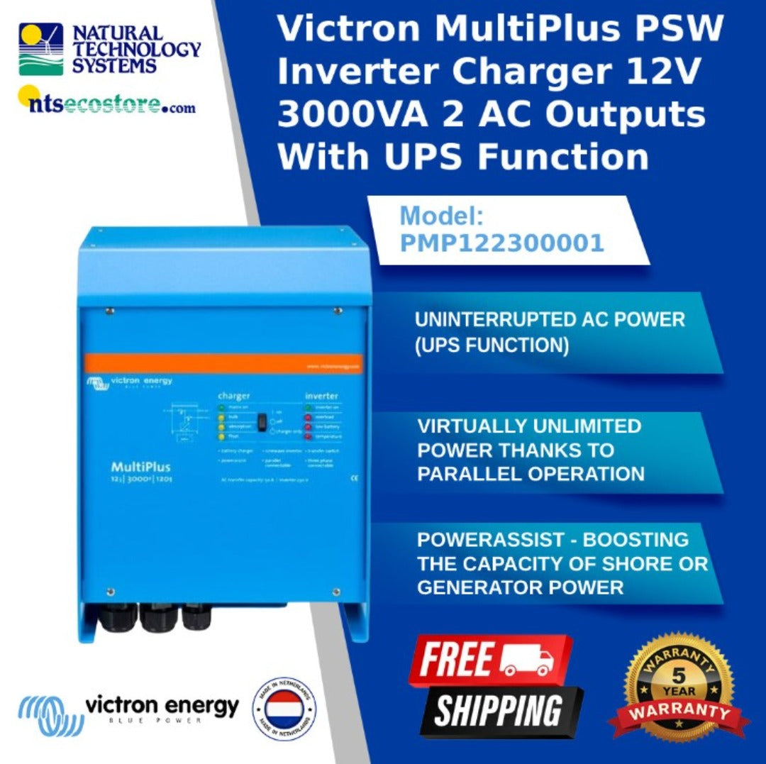 Victron Multiplus 12/3000/120-16 230V VE.BUS PMP122300001