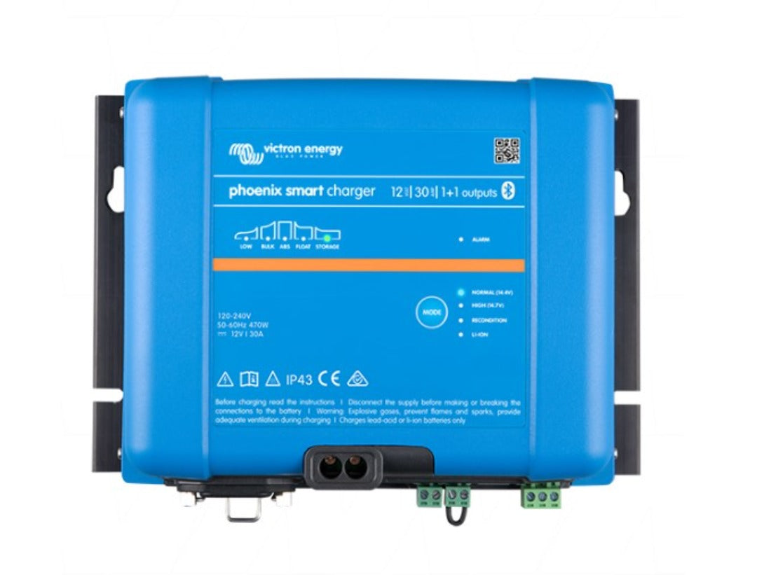Victron Phoenix Smart IP43 Charger 12/30(1+1) 120-240V PSC123051095