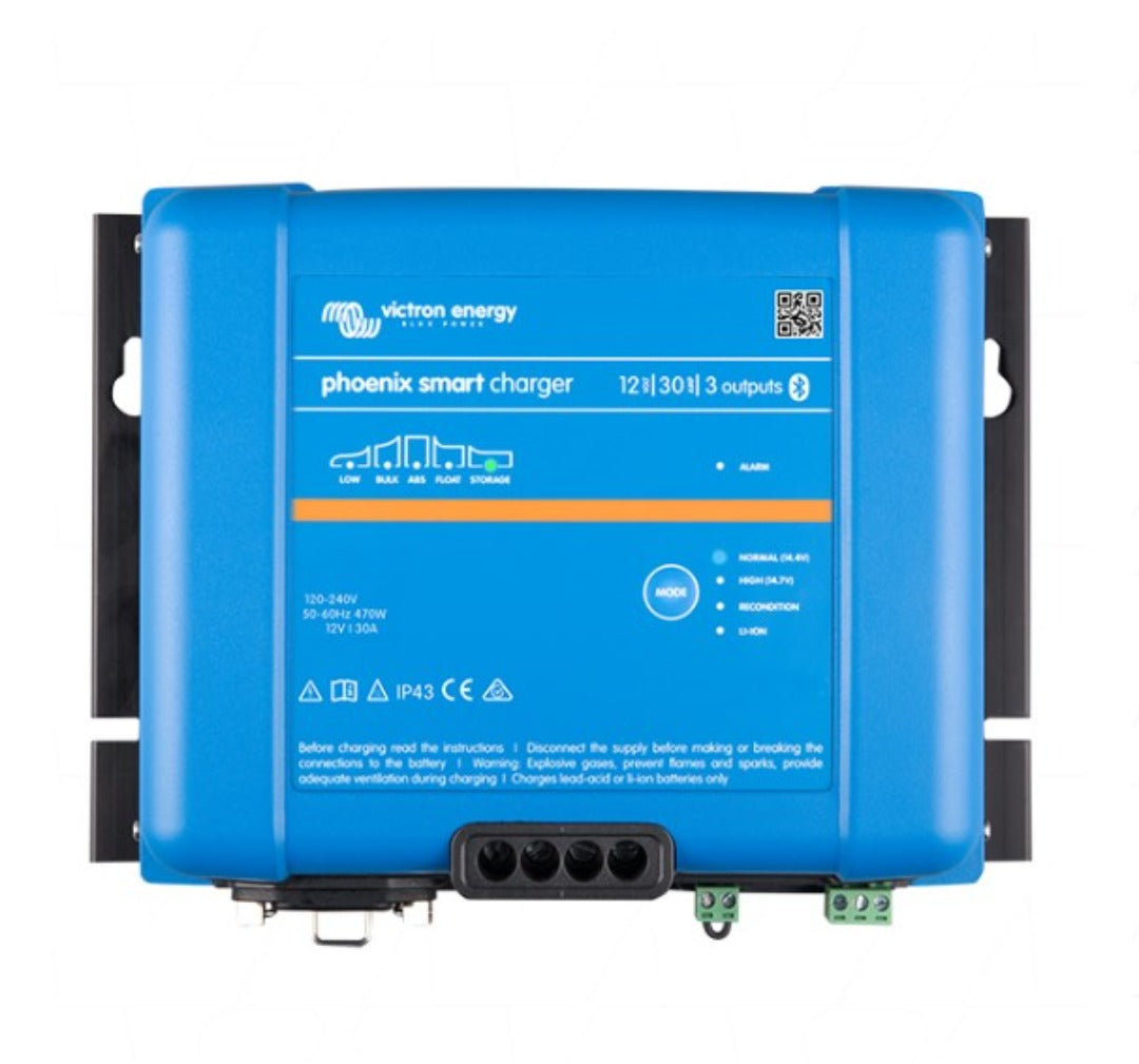 Victron Phoenix Smart IP43 Charger 12/30(3) 120-240V PSC123053095
