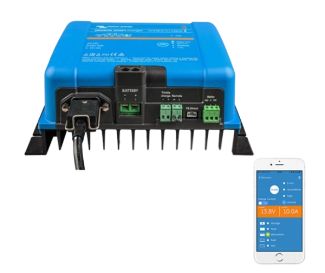 Victron Phoenix Smart IP43 24/16 Battery Charger 1+1 230V PSC241651085