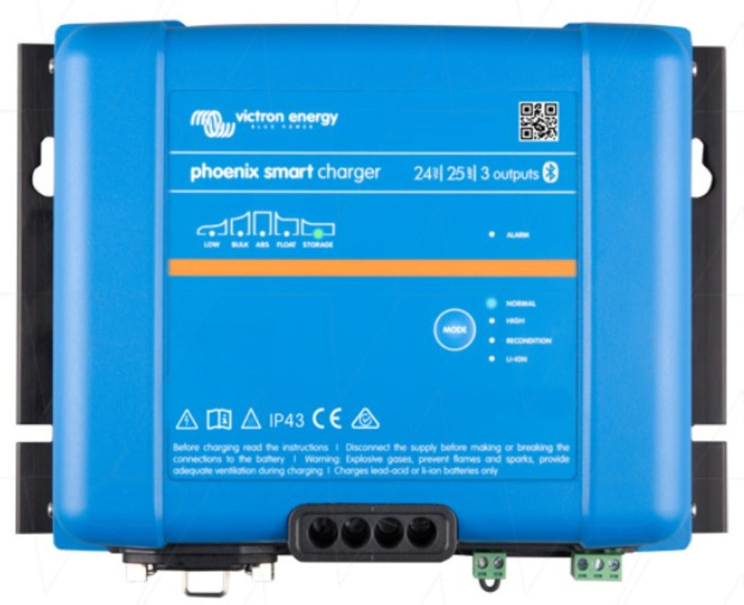 Victron Phoenix Smart IP43 Charger 24/25(3) 120-240V PSC242553095