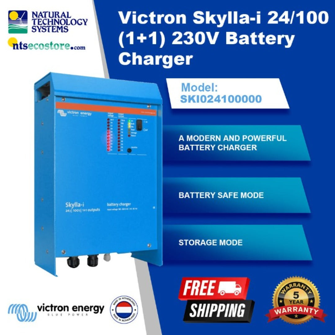 Victron Skylla-i 24/100 230V Battery Charger (1+1) SKI024100000