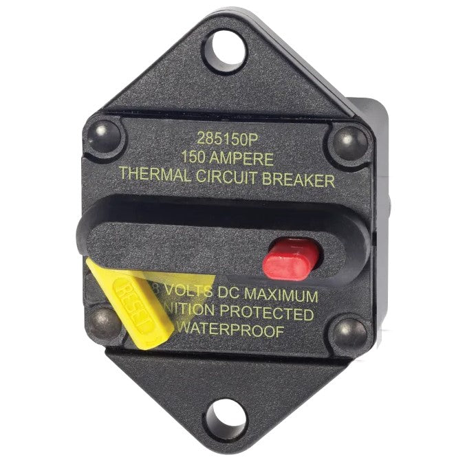 Blue Sea Systems Thermal Circuit Breakers 285 Series Panel Mount