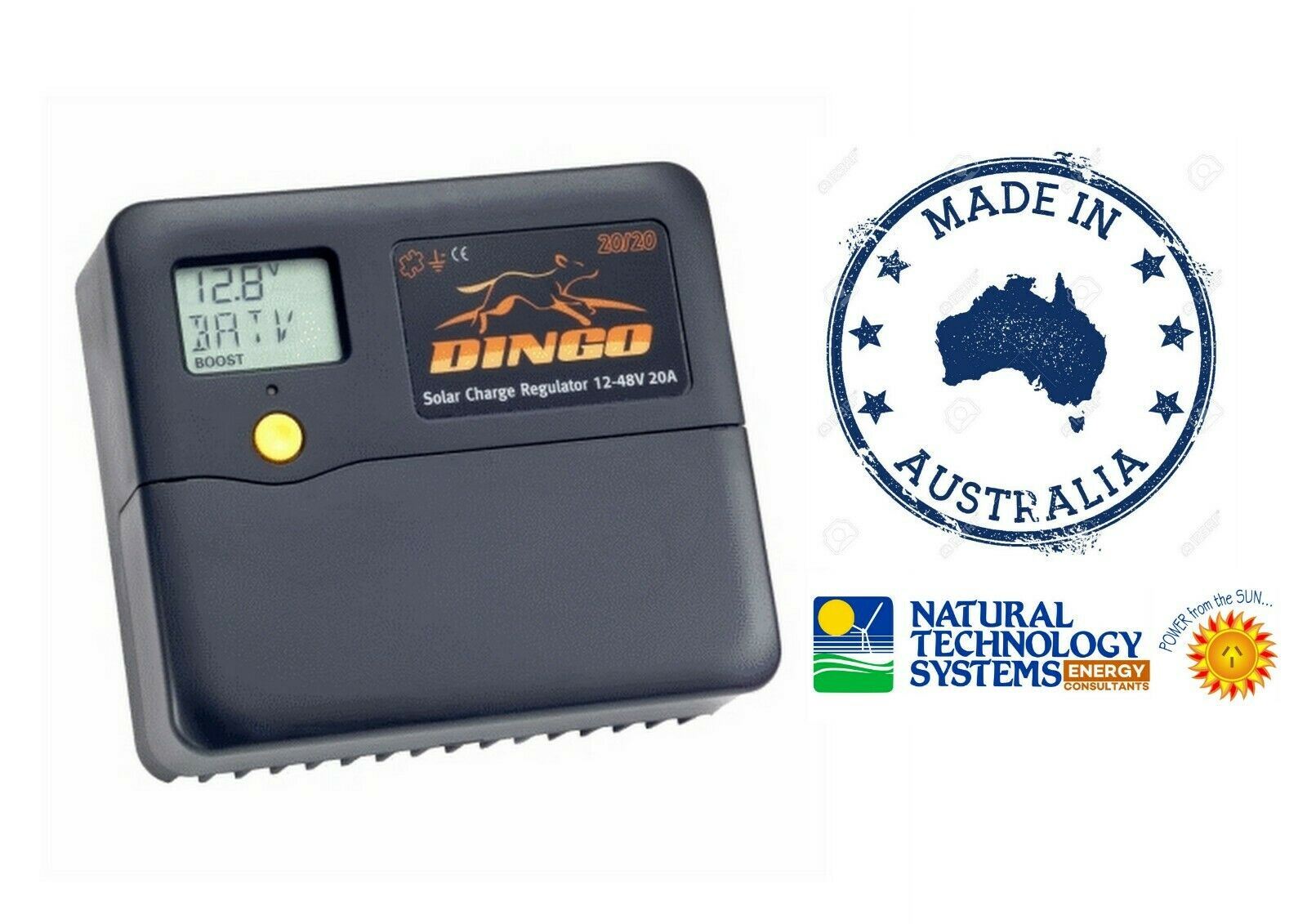 Plasmatronics Dingo Solar Charge Regulator 12-48V 20A D2020N