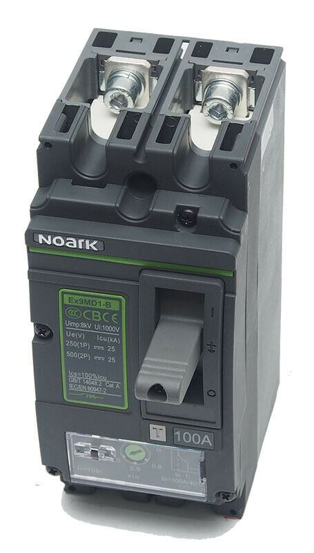 Noark 160A 500V DC Circuit Breaker 2 Pole (NRK-N28901)