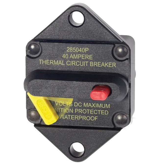 Blue Sea Systems Thermal Circuit Breakers 285 Series Panel Mount