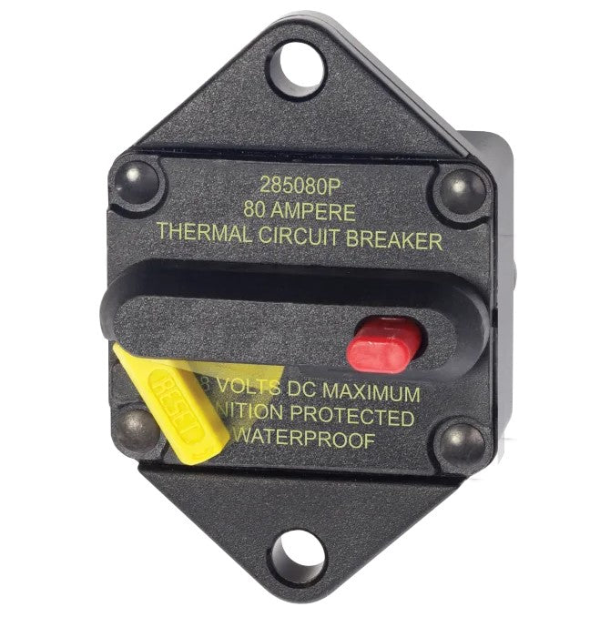Blue Sea Systems Thermal Circuit Breakers 285 Series Panel Mount