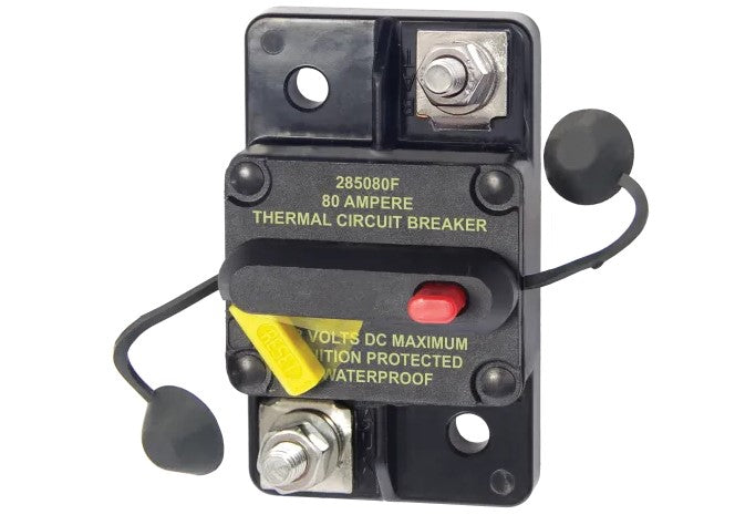 Blue Sea Systems Thermal Circuit Breakers 285 Series Surface Mount 25 to 150 Amp Loads