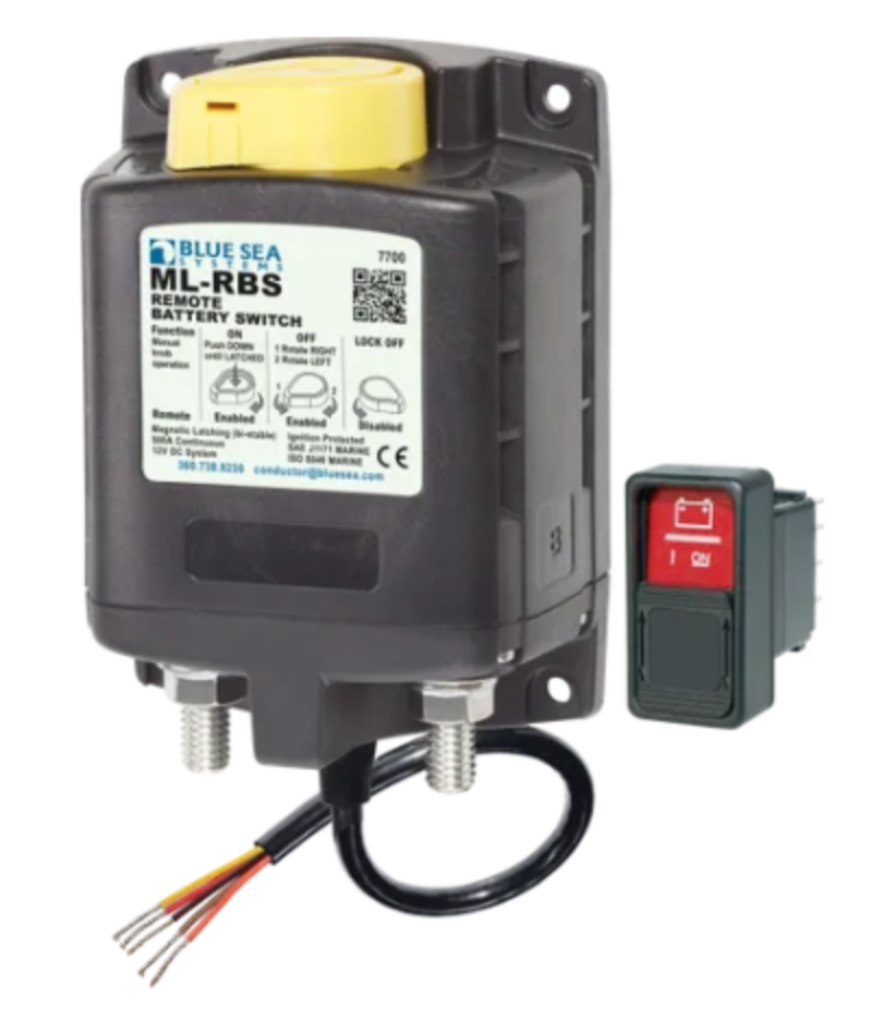 Blue Sea Systems ML Series Remote Battery Switch 12v 500A BS-7700B