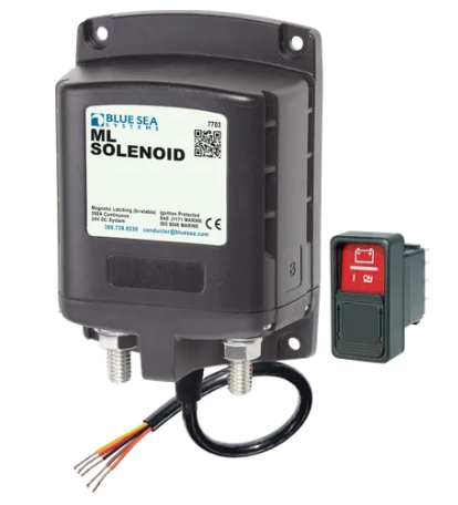 Blue Sea Systems Solenoid ML Series 24V DC 500A Silver Alloy Contacts (BS-7703B)