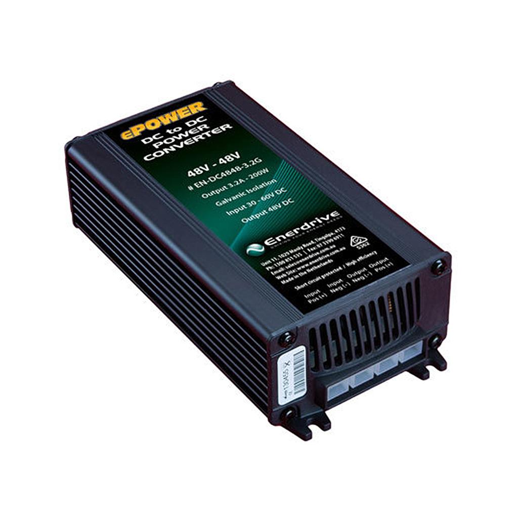 Enerdrive 24V-48V 6.2A DC to DC Converter with Galvanic Isolation (EN-DC2448-6.2G)