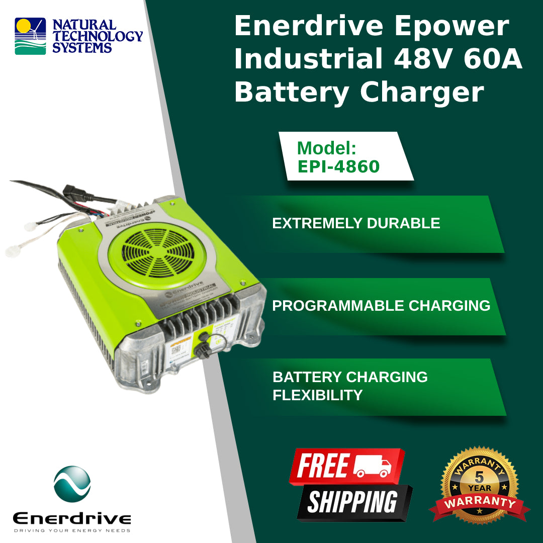 Enerdrive Epower Industrial 48V 60A Battery Charger (EPI-4860)