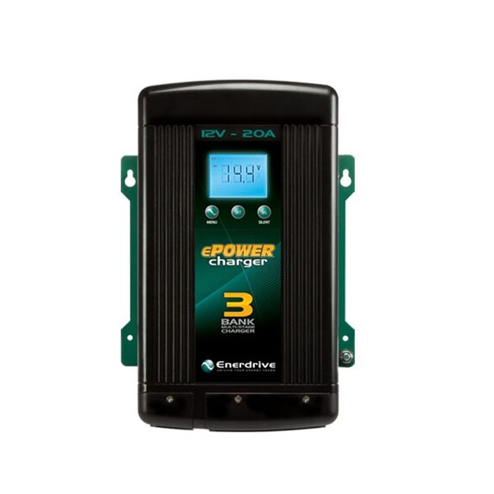 Enerdrive ePOWER B-TEC 125Ah Lithium Battery with 40A DC to DC + 20A AC Charger (K-125-03)