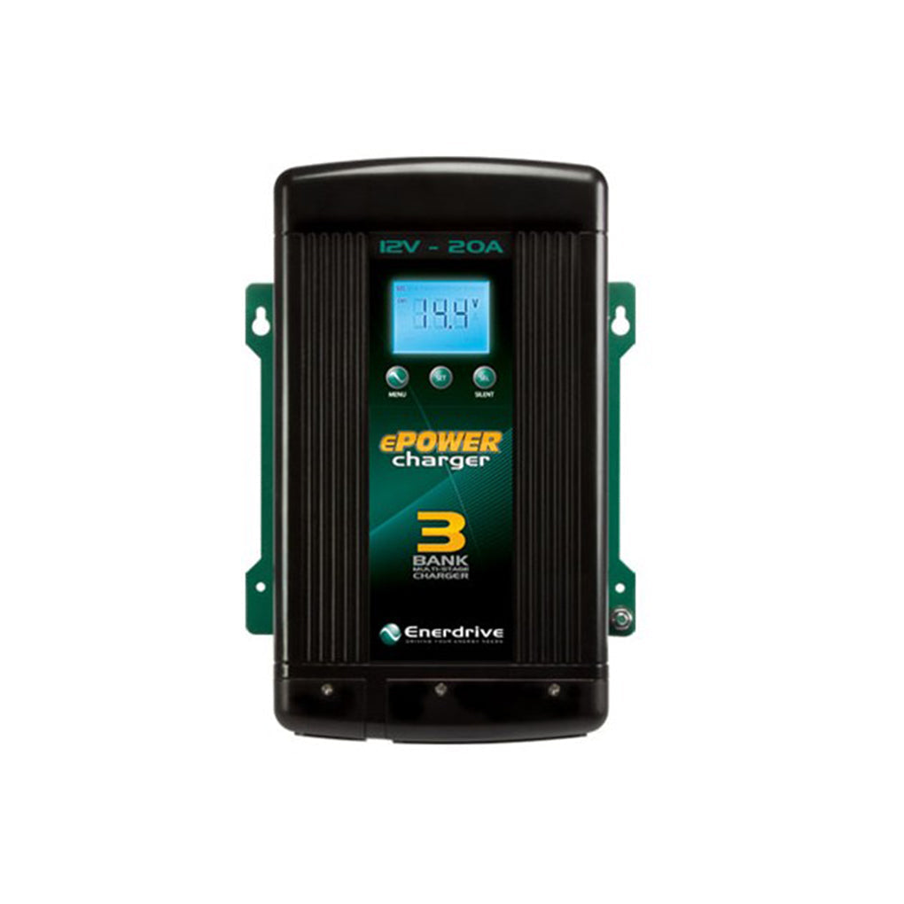 Enerdrive 2x 100Ah Lithium Battery + 20A AC & 40A DC2DC Charger & 1000W Inverter (K-200-12)