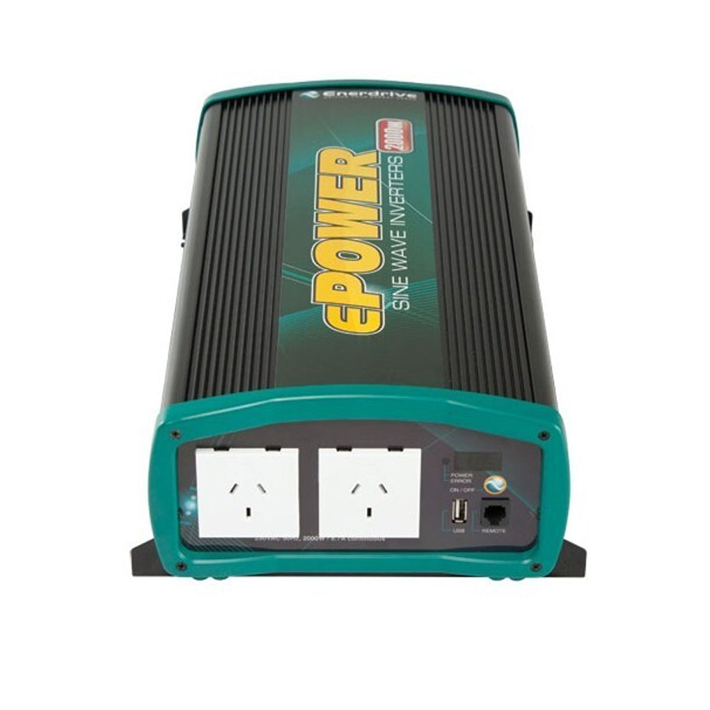 Enerdrive B-TEC 300Ah Battery 100A AC & 40A DC2DC Charger 2000W Inverter & ePRO+ (K-300-01)