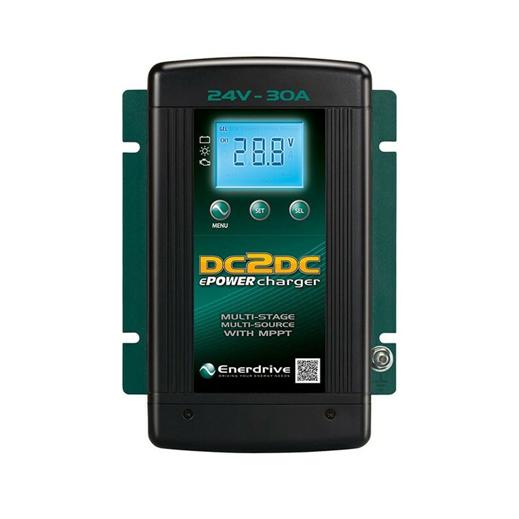 Enerdrive ePOWER B-TEC 24V 100Ah Lithium Battery & 24V 30A DC to DC Charger (K-100-03)
