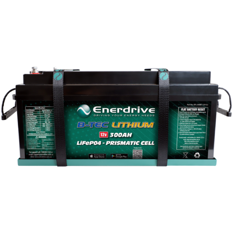 Enerdrive ePOWER Lithium Battery B-TEC 300Ah EPL-300BT-12V-G2