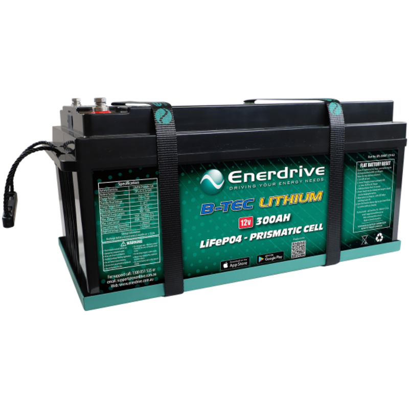 Enerdrive ePOWER Lithium Battery B-TEC 300Ah EPL-300BT-12V-G2