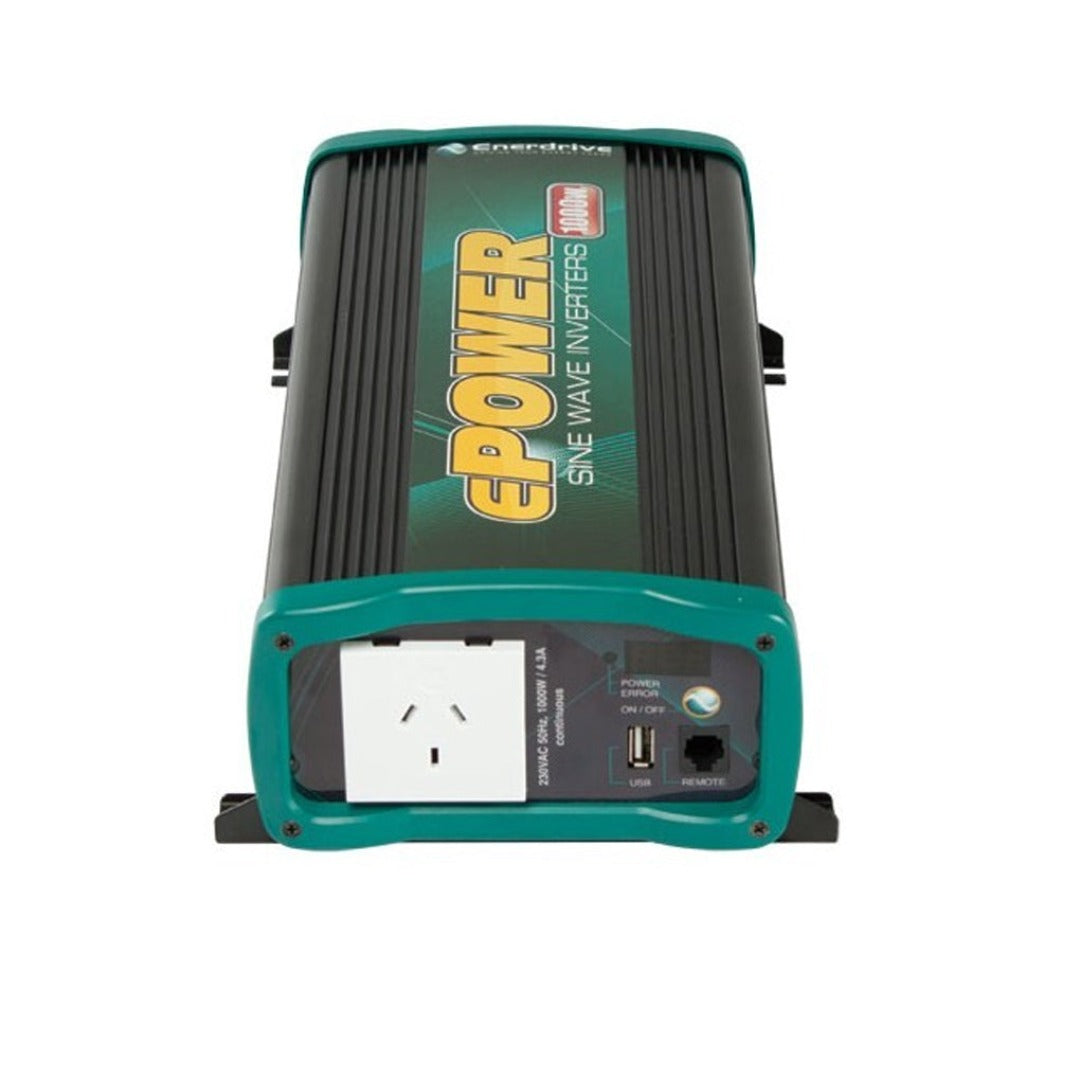 Enerdrive 2x100Ah Lithium Battery + 40A AC 40A DC2DC Charger +1000W Inverter K-200-14