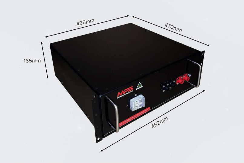 Mictronix Power Systems MPS Lithium Battery Module 48V, 5.1kWh (MPS-48-5.1)
