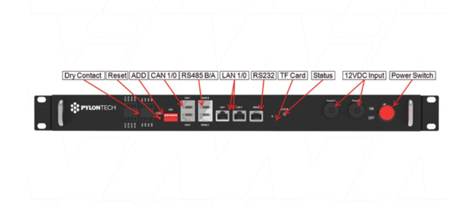 Pylontech Master BMS Controller Hub For Multiple Battery Parallel Connection (MBMS)