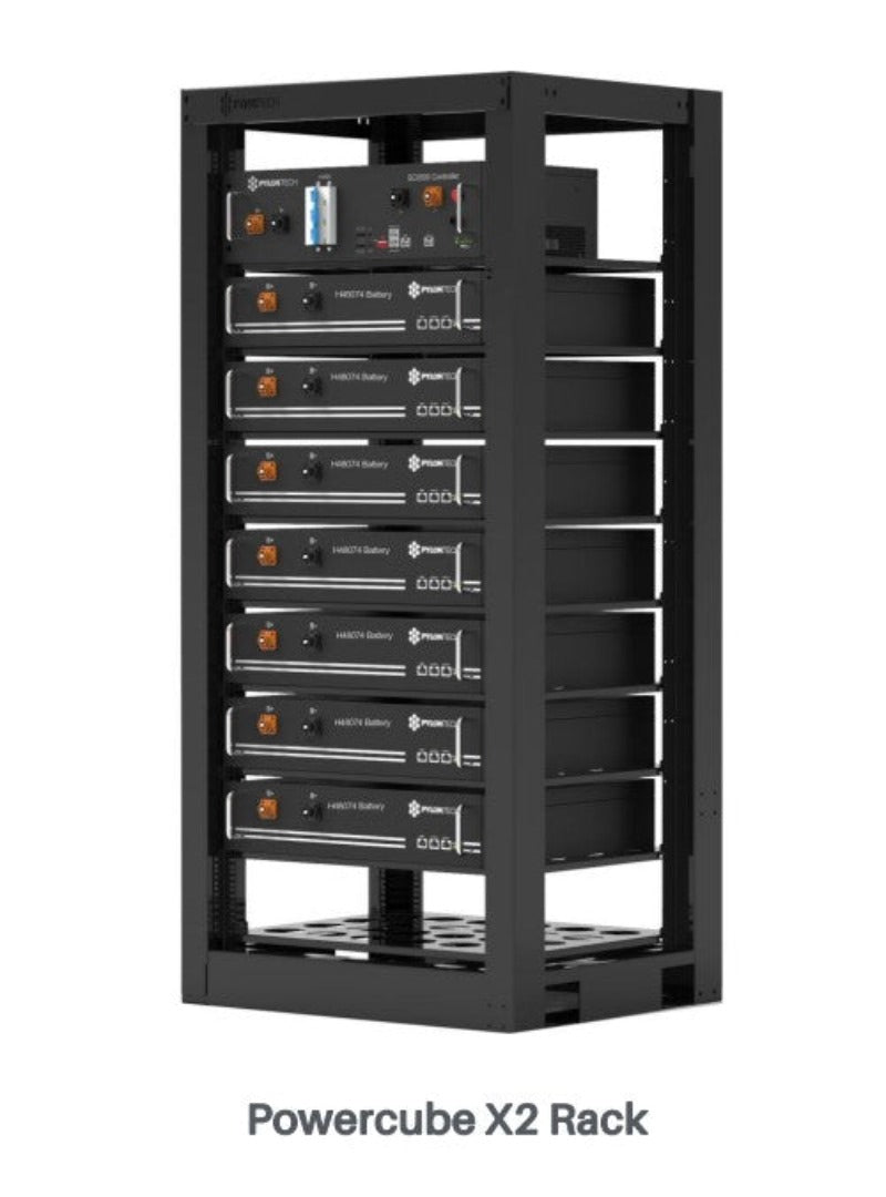 Pylontech PowerCube X2 Rack Suitable for up to 8 Battery Module & BMS Controller (Rack-X2)