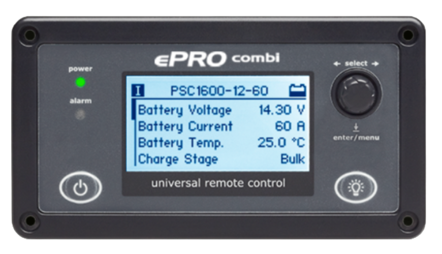 Enerdrive EPro Combi Inverter Charger 12V/3000W-120A W/Remote EPC-3000-12-KIT