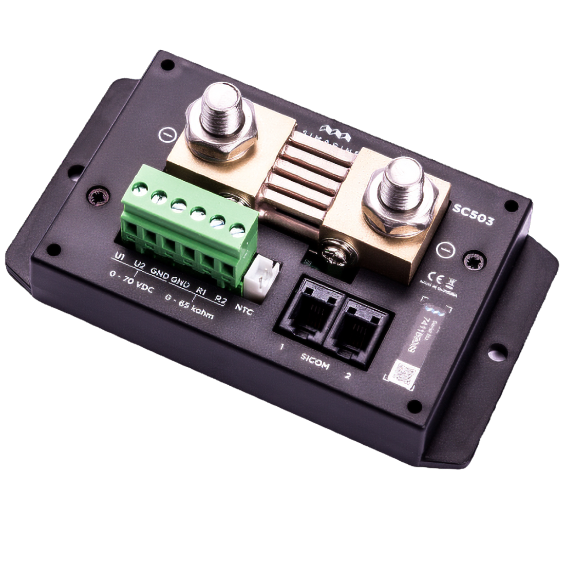 Simarine Combo Quadro Battery Shunt Modules 300A 2V 2R 1T (SI-SC303/SI-SC503)