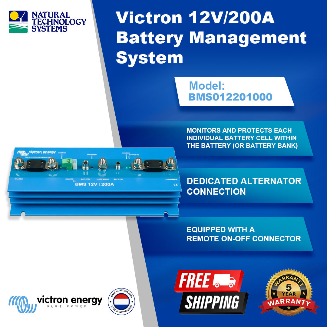 Victron 12V/200A Battery Management System BMS012201000