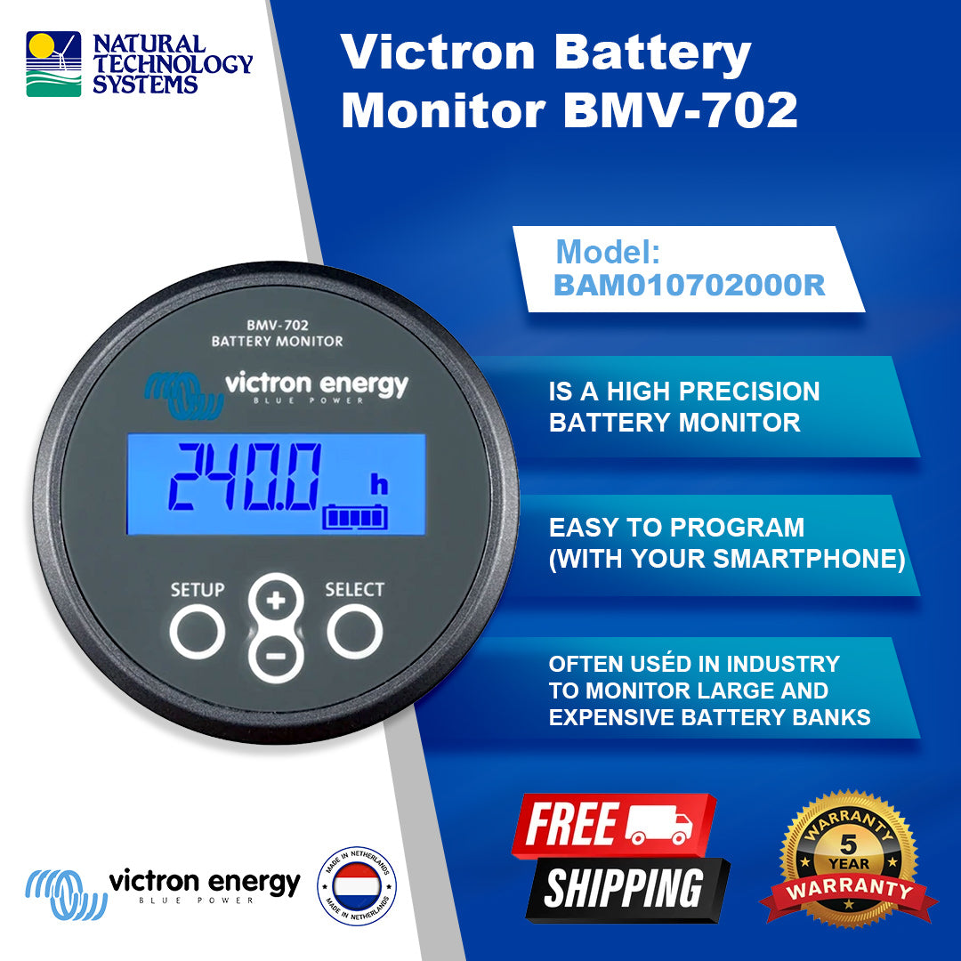 Victron Battery Monitor BMV-702 BAM010702000R