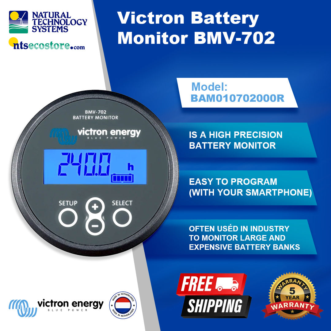 Victron Battery Monitor BMV-702 BAM010702000R