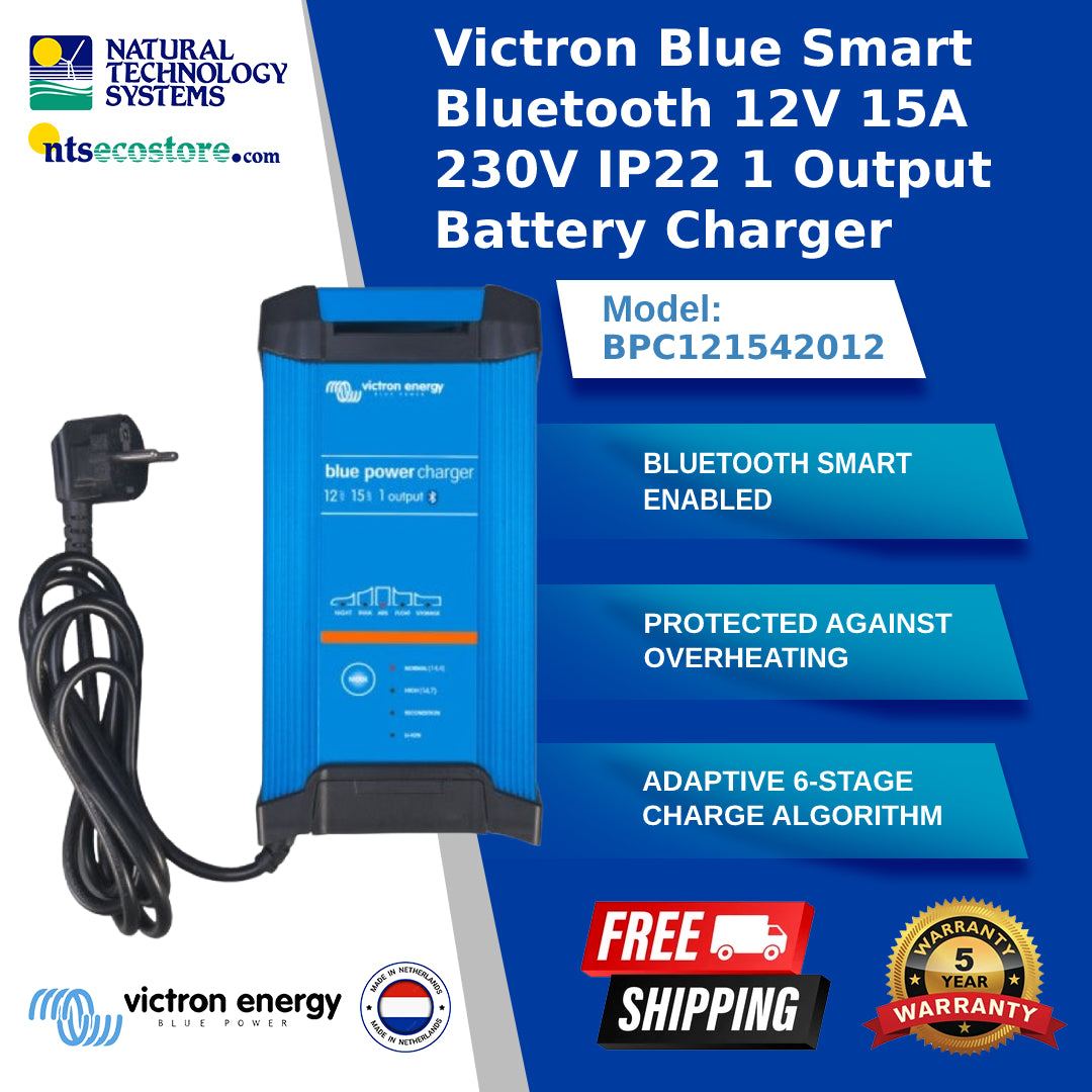Victron Blue Smart IP22 Battery Charger 12V 15A(1)