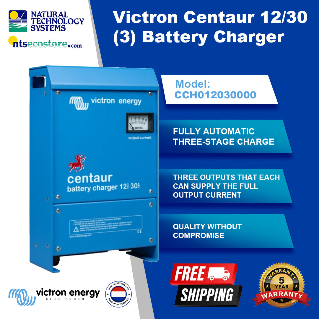 Victron Centaur 12/30 (3) Battery Charger (CCH012030000)