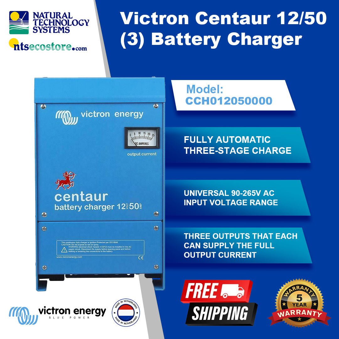 Victron Centaur 12/50 (3) Battery Charger (CCH012050000)
