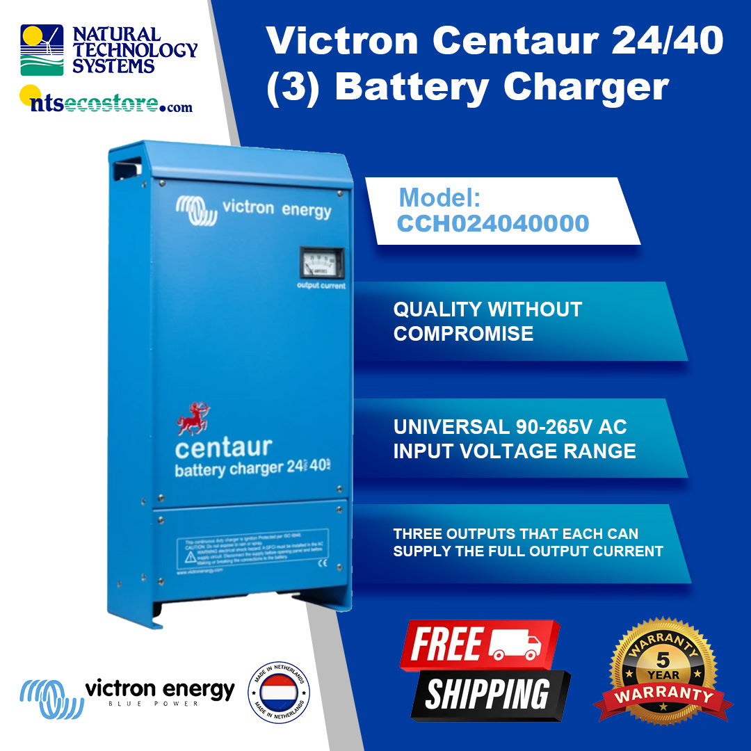Victron Centaur 24/40 (3) Battery Charger (CCH024040000)