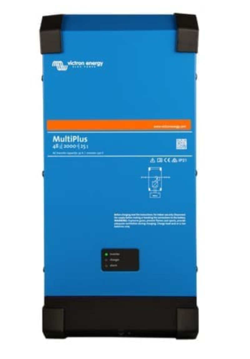 Victron MultiPlus 48V 2000VA 230VAC Inverter Charger With 80A Battery Charging (PMP482200000)