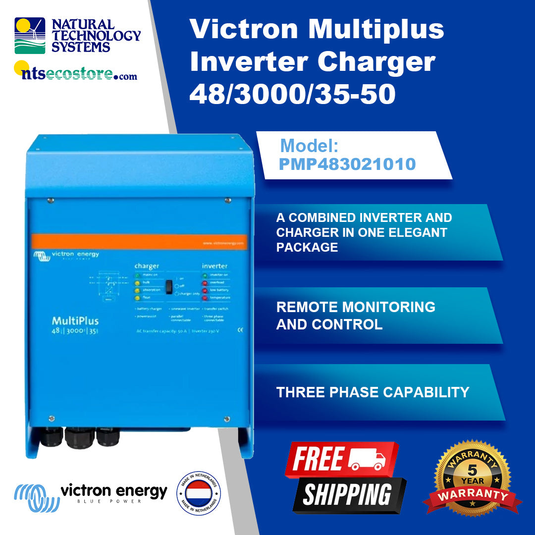 Victron Multiplus Inverter Charger 48/3000/35-50 PMP483021010