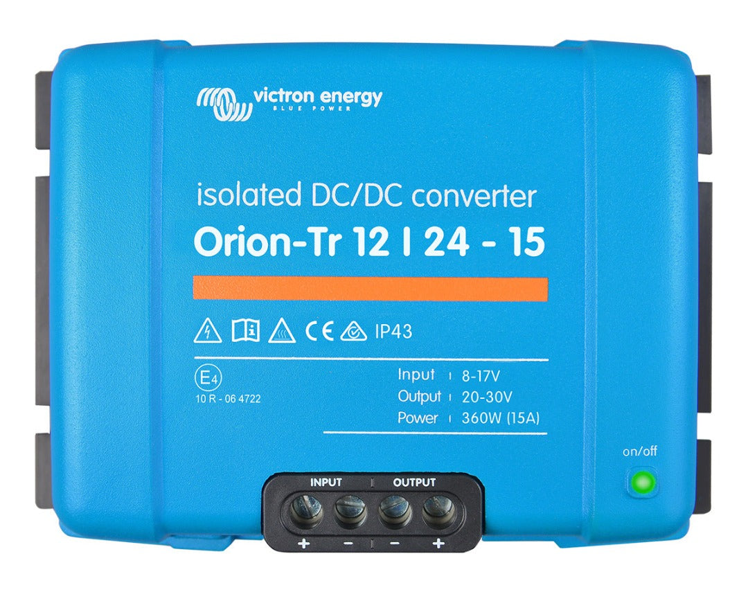 Victron Orion-Tr 12/24V 15A DC/DC Converter-Galvanic Iso. ORI122441110