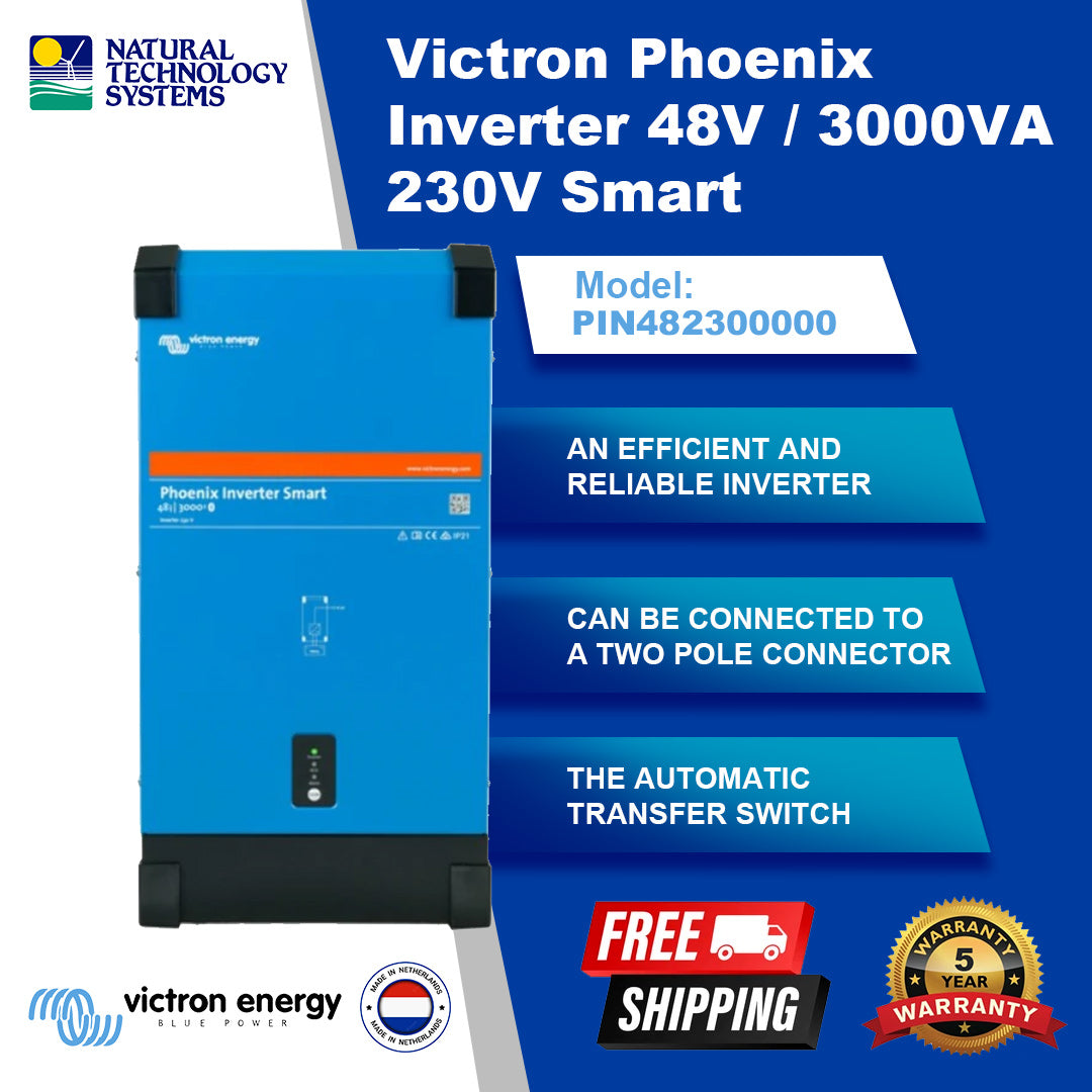 Victron Phoenix Inverter 48V/3000VA 230V Smart PIN482300000