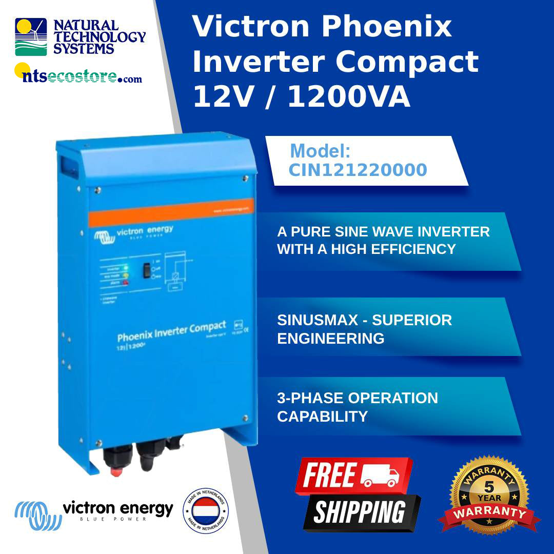 Victron Phoenix Inverter Compact 12V / 1200VA (CIN121220000)