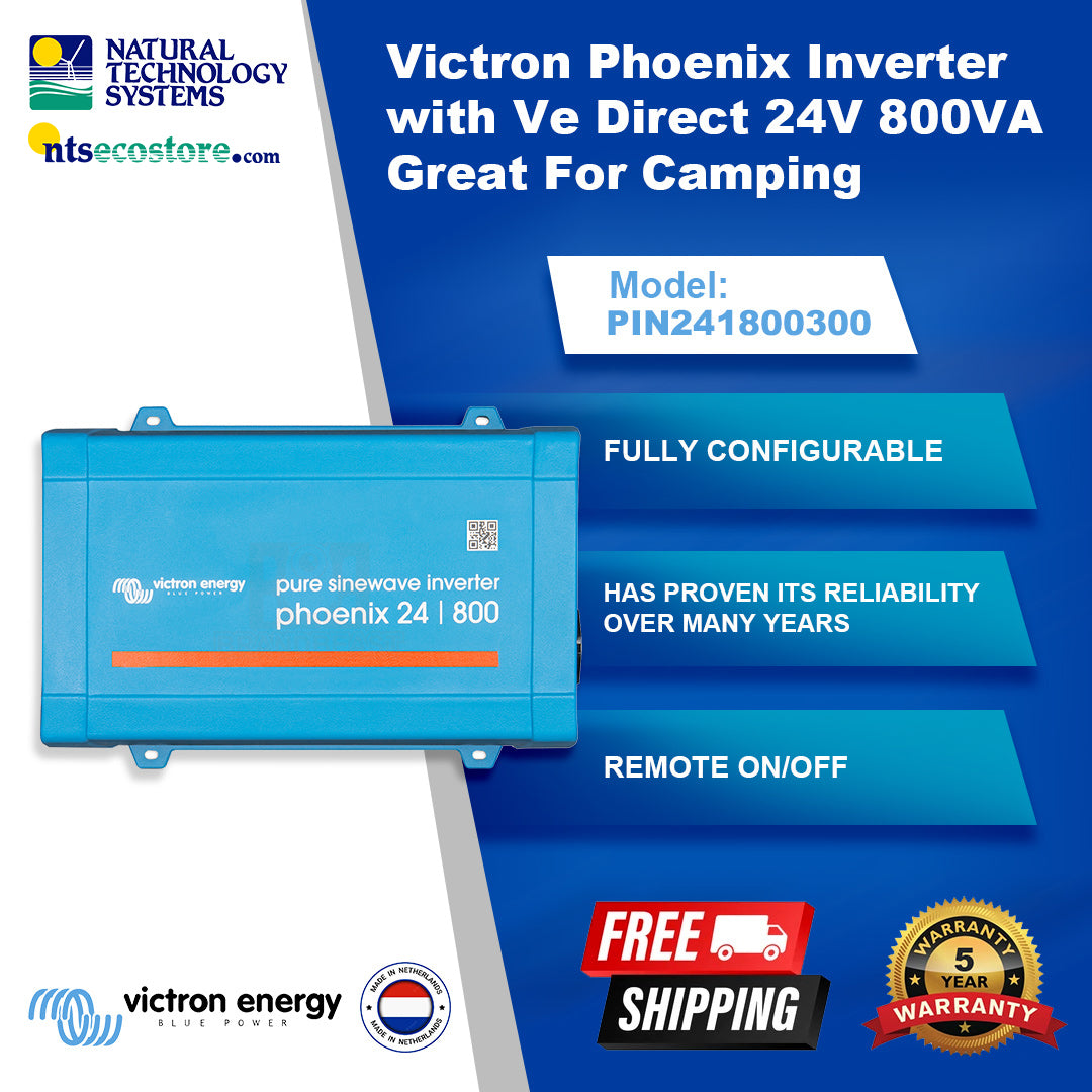 Victron Phoenix Inverter 24V 800VA 230V PIN241801300