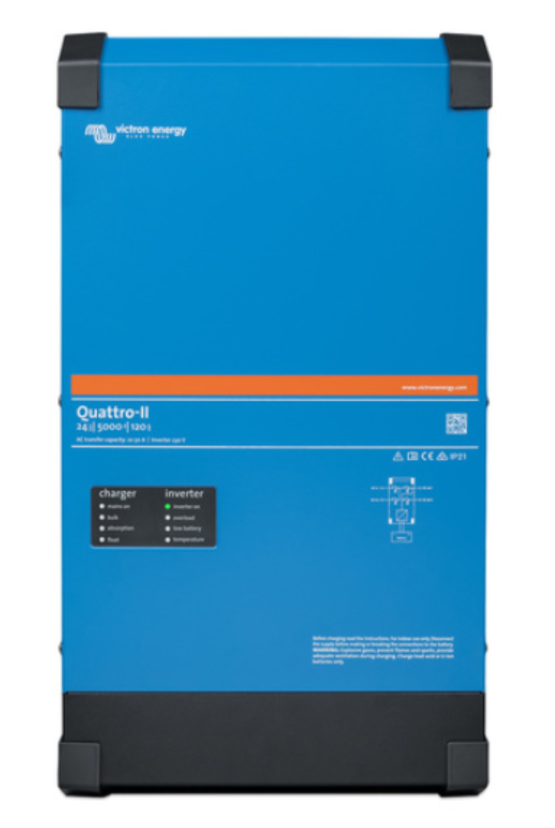 Victron Quattro-II Inverter Charger 24/5000 120-50/50 QUA242505010