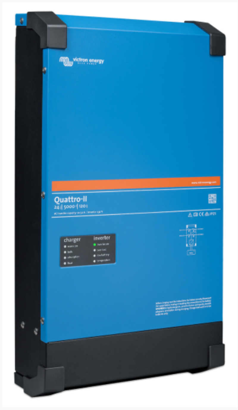 Victron Quattro-II Inverter Charger 24/5000 120-50/50 QUA242505010