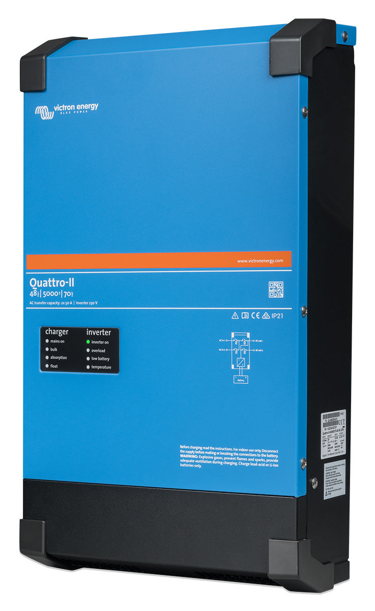 Victron Quattro-II Inverter Charger 48/5000/70-50/50 230V QUA482504010
