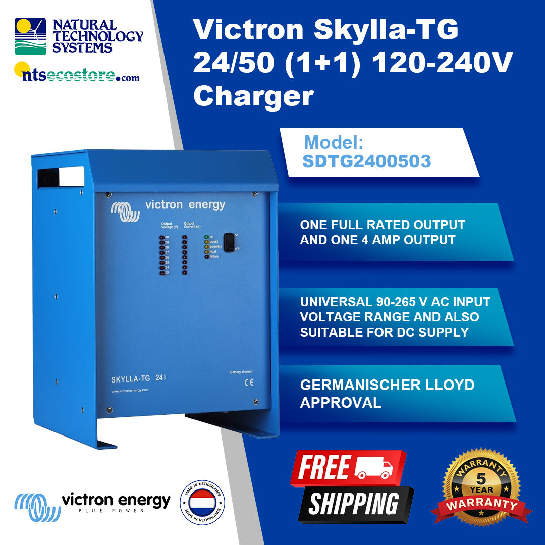 Victron Skylla-TG (1+1) Charger 24/50 SDTG2400503