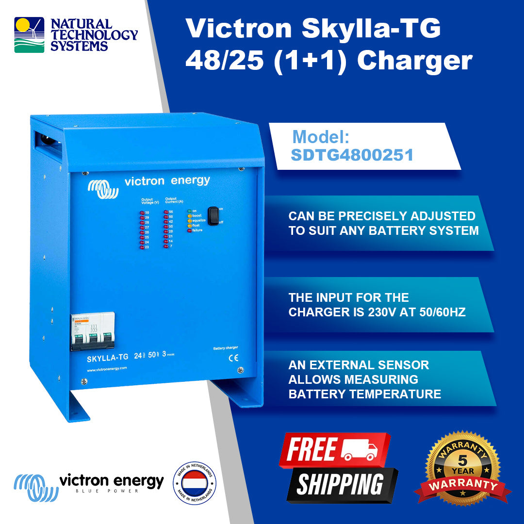 Victron Skylla-TG (1+1) Charger 48/25 SDTG4800251