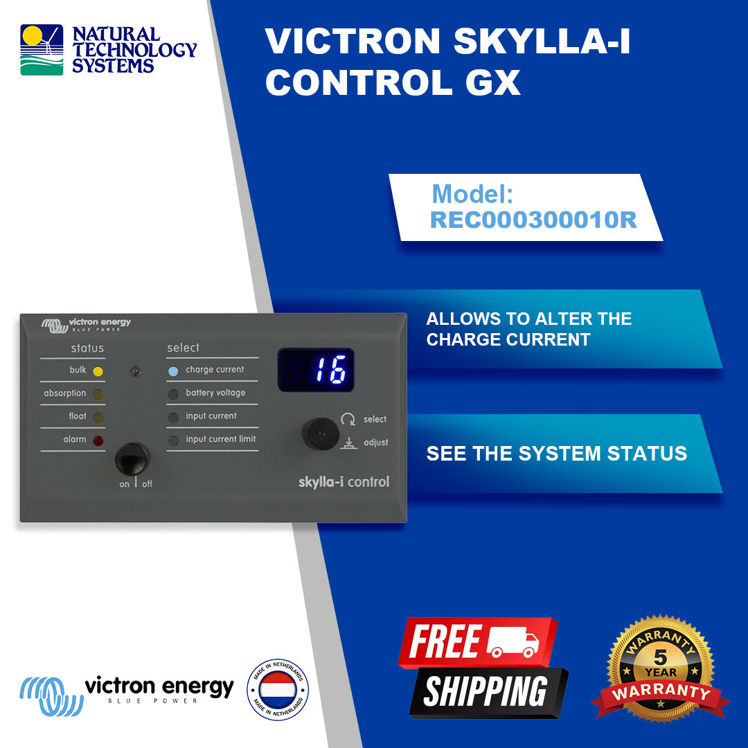 Victron Skylla-I Control GX Right Angle RJ45 Retail REC000300010R